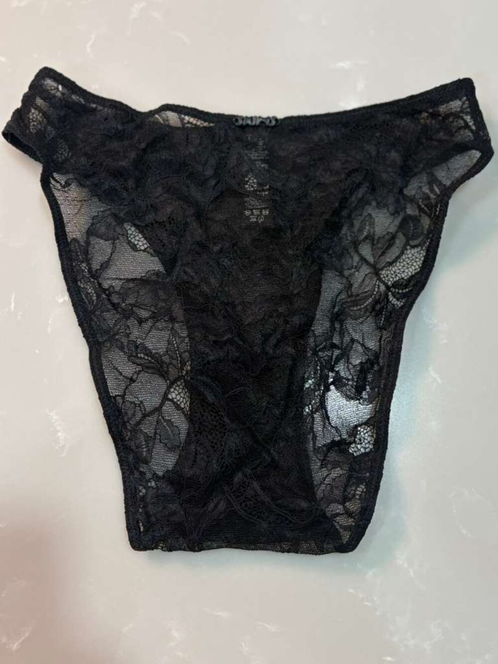 🖤 SKIMS Lace Hi-Leg Brief | Onyx | XXS 🖤✨